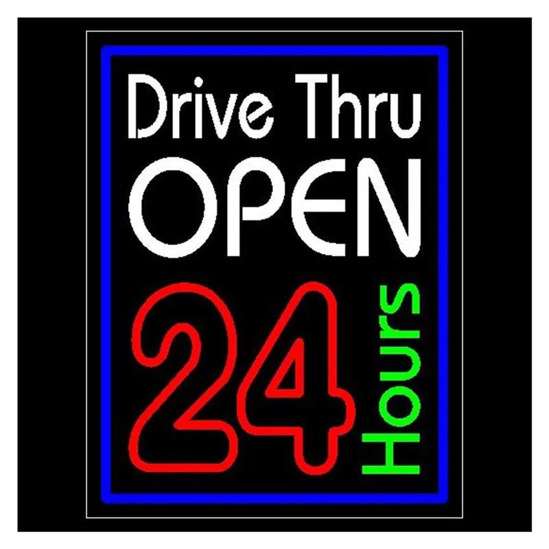 Decor Lighting Opening Hours - لافتة نيون مضيئة قابلة للتعتيم على