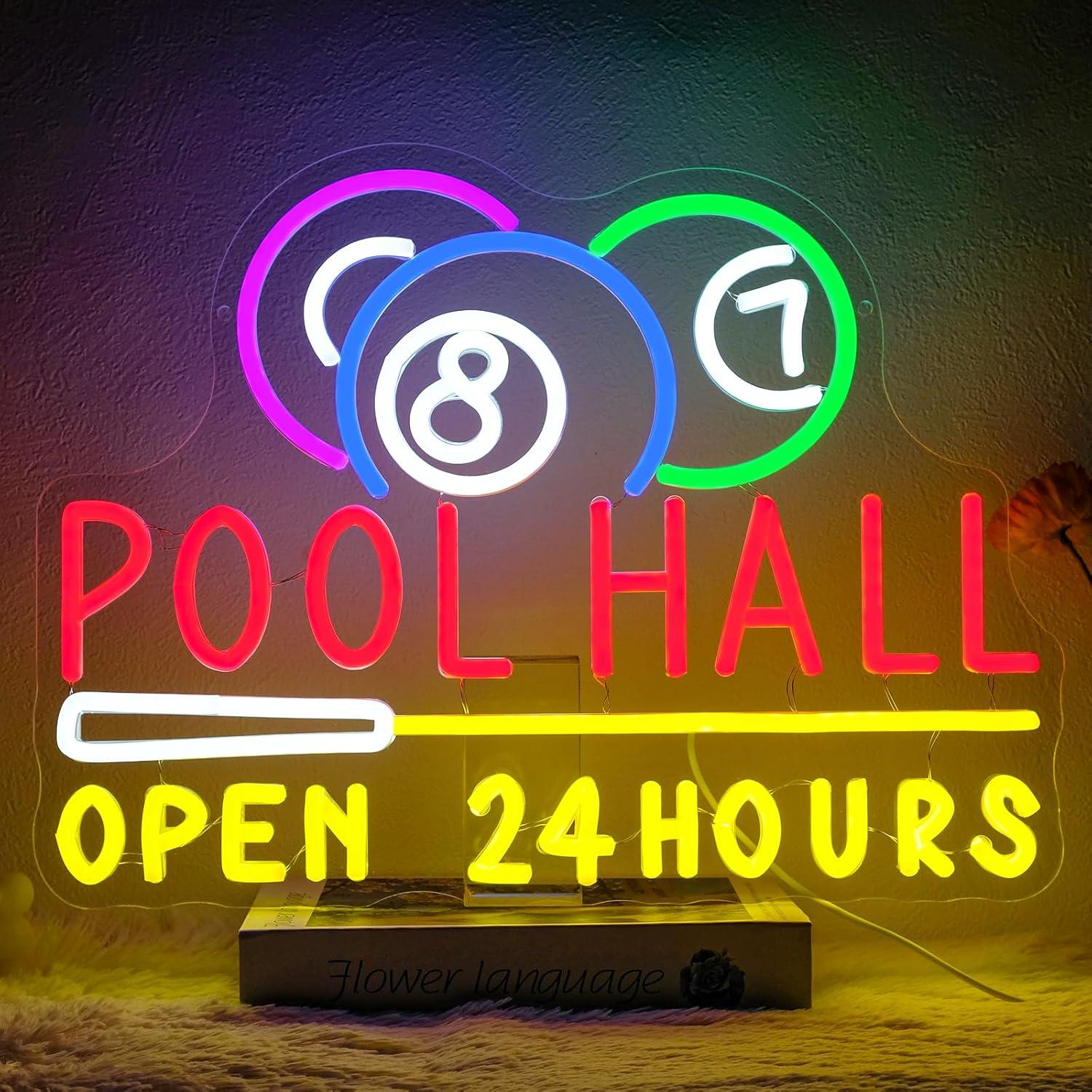 Decor Lighting Opening Hours - لافتة نيون 