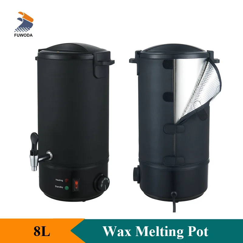 Wax Melter Electric - 8L الفولاذ المقاوم للصدأ الشمع Melter