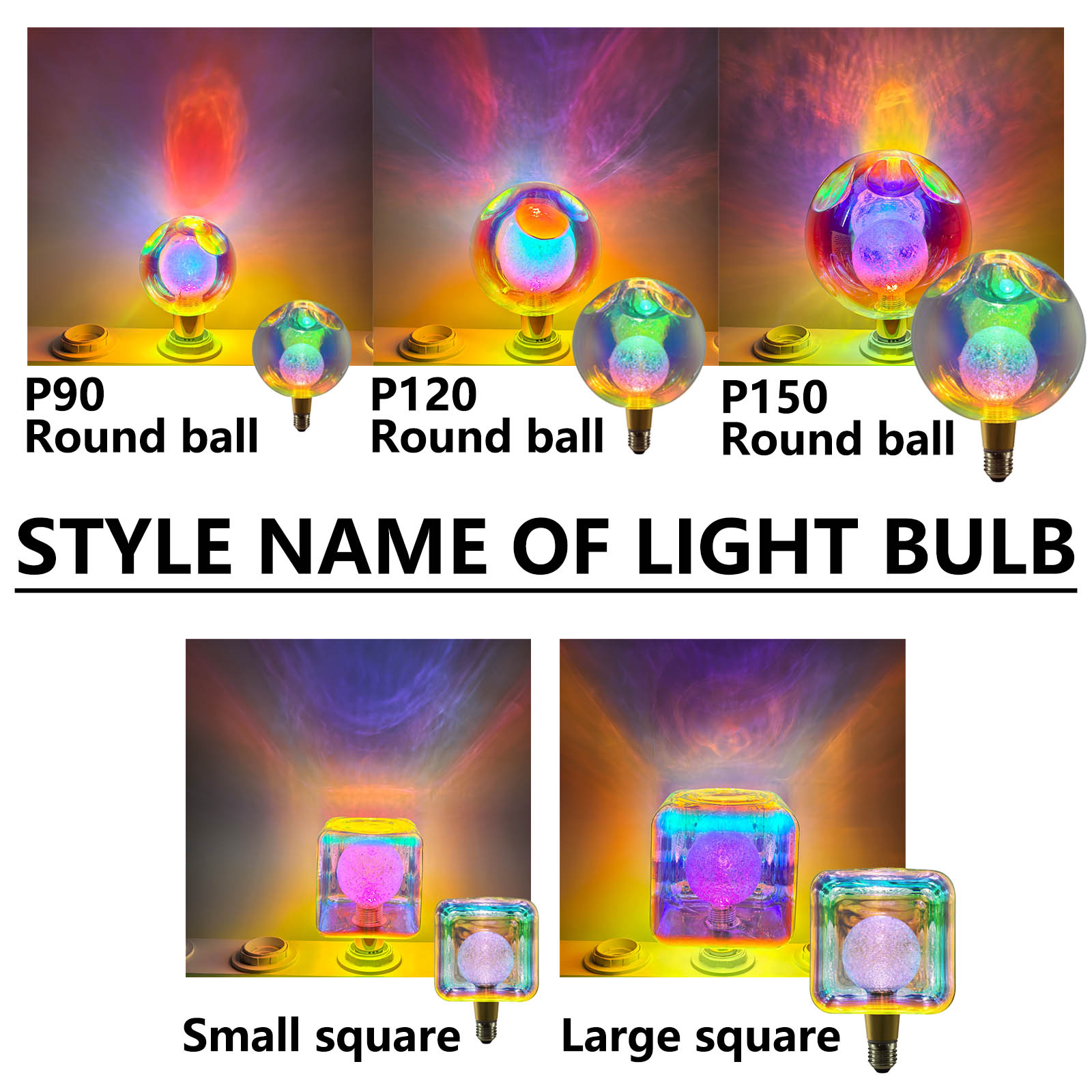 E27 P90 P120 P150 كرة مستديرة  - مراجعة Vintage Lighting Decor وسعره