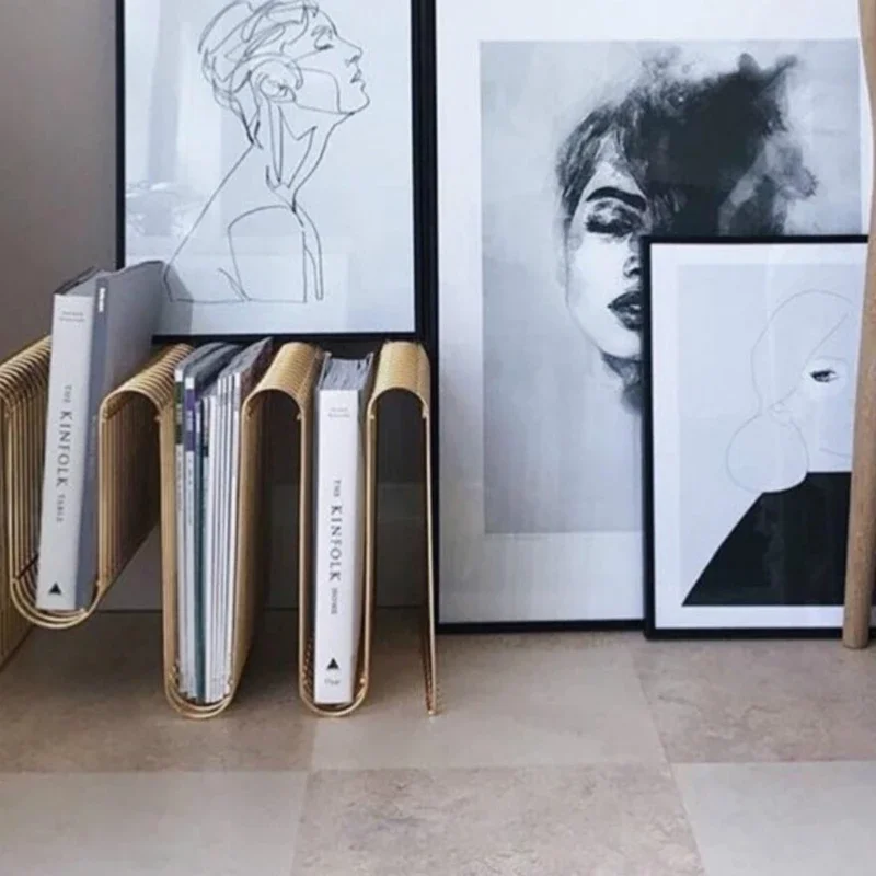 أرفف صحيفة ومجلات بسيطة، منظم  - مراجعة Lighting And Decor Magazine وسعره