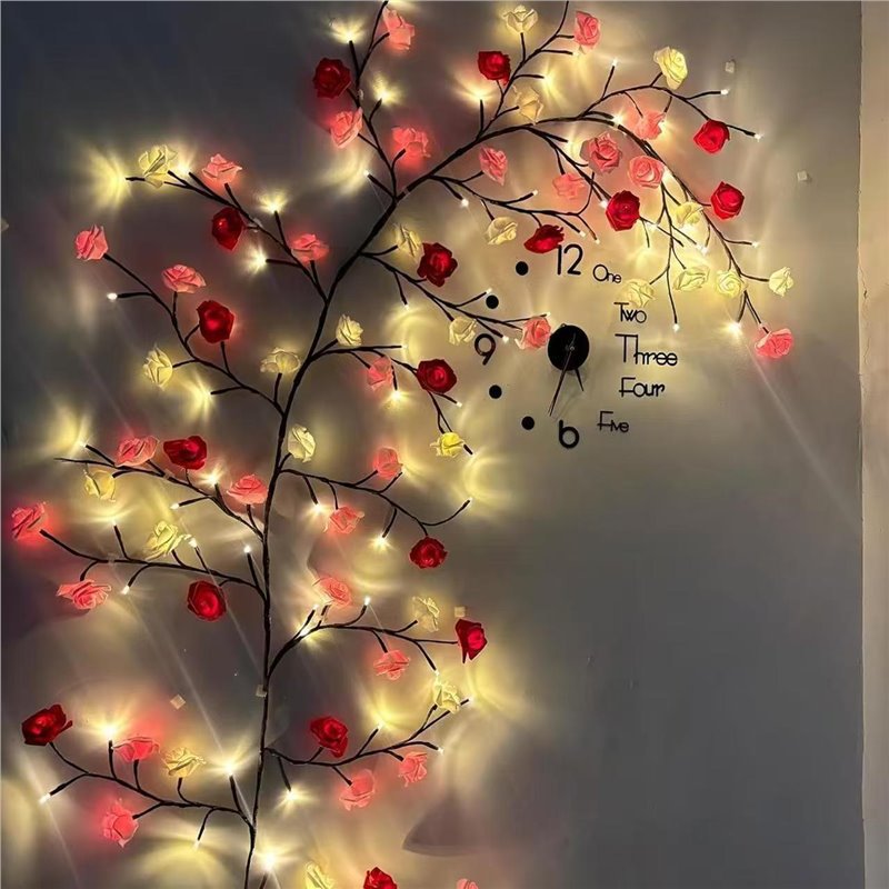 مصباح USB بتصميم زهور القيقب و - مراجعة Lighting Decor For Home وسعره