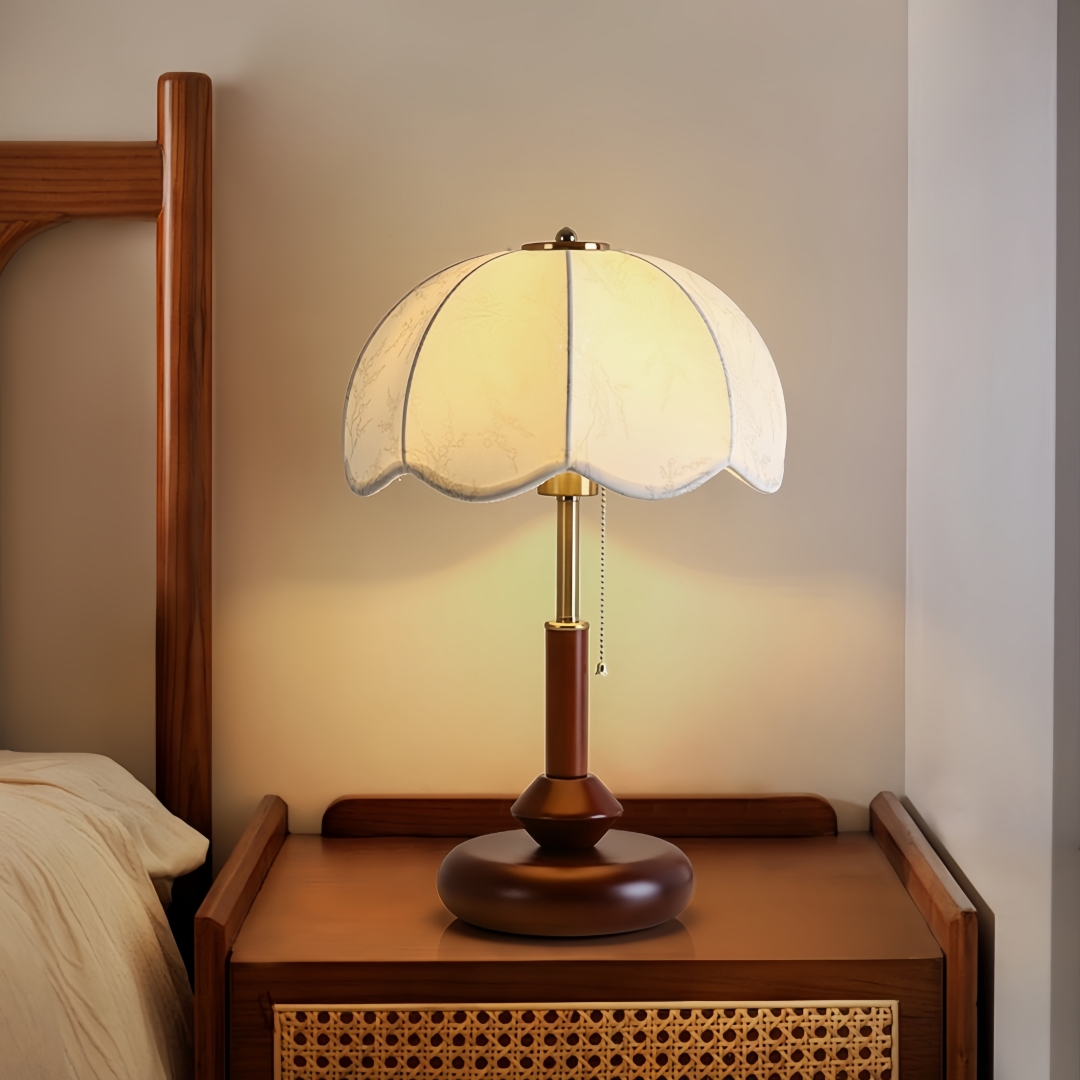 مصباح طاولة قبة مزخرفة بتصميم  - مراجعة Lighting Decor For Home وسعره