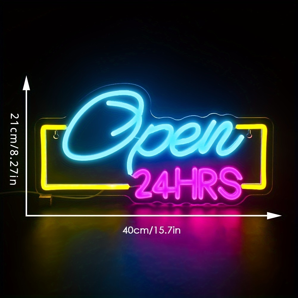 ضوء النيون LED لتزيين الجدران  - مراجعة Decor Lighting Opening Hours وسعره