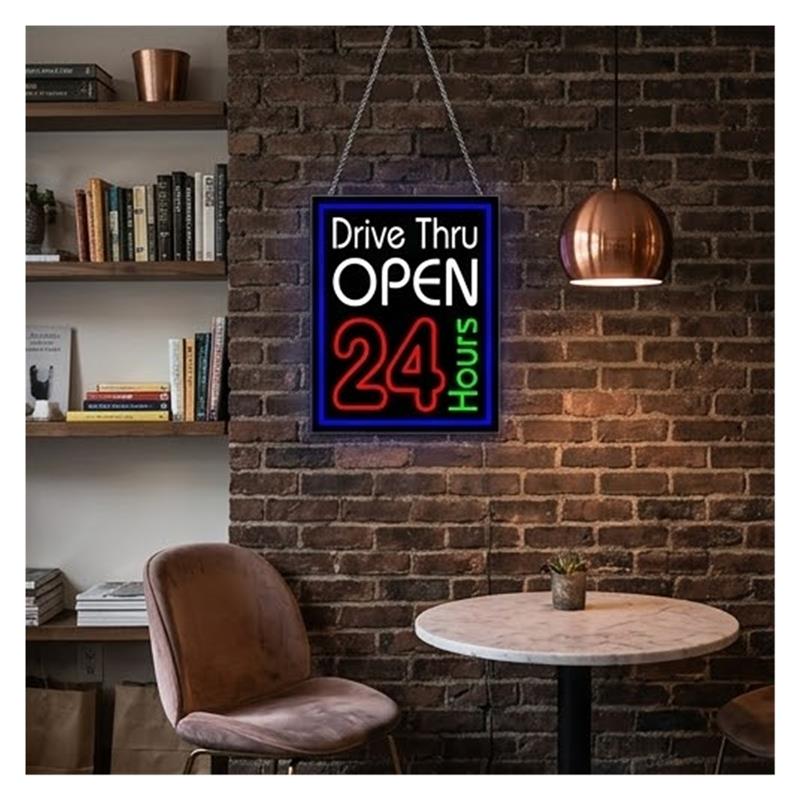 لافتة نيون مضيئة قابلة للتعتيم - مراجعة Decor Lighting Opening Hours وسعره