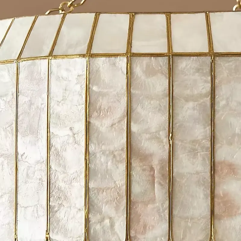 ثريا أمريكية حديثة بتصميم صدف  - مراجعة Lighting Decor For Home وسعره