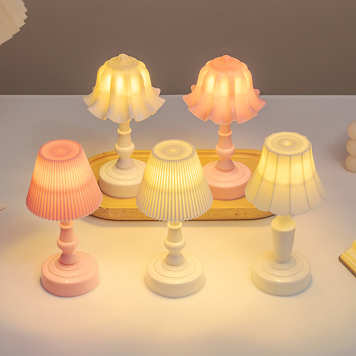 خمر شمعة ضوء الليل أباجورة الإ - مراجعة Vintage Lighting Decor وسعره