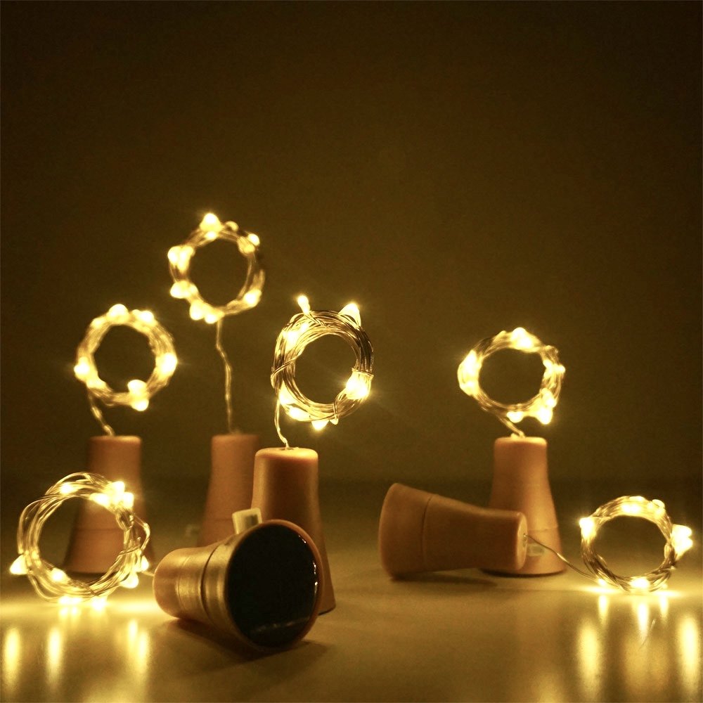 سلسلة ضوء زجاجة النبيذ الشمسية - مراجعة Lantern Paper Solar وسعره