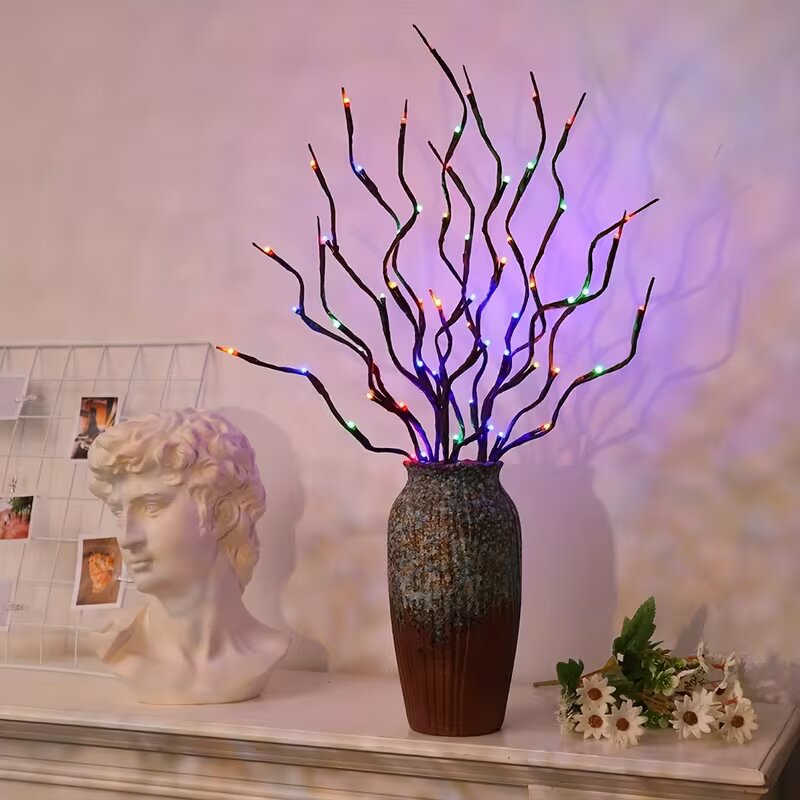 1/2 قطعة إضاءة على شكل فروع شج - مراجعة Lighting Decor For Home وسعره