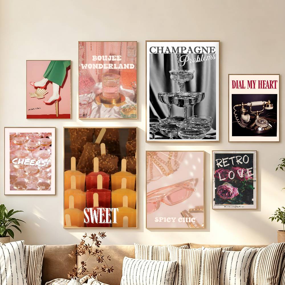 ملصق فني عصري فاخر للويسكي وال - مراجعة Lighting And Decor Magazine وسعره