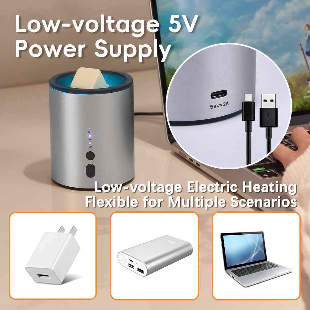 سخان شمع معدني للعلاج بالروائح - مراجعة Wax Melter Electric وسعره