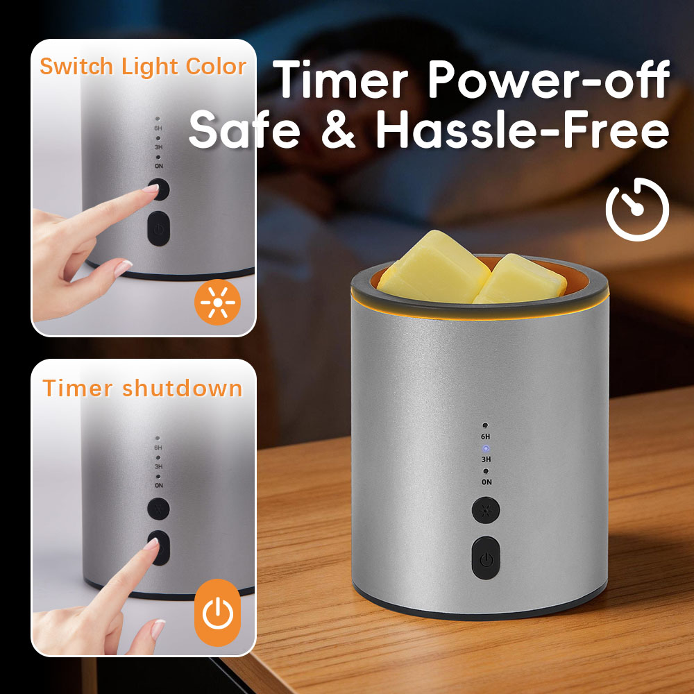 سخان شمع معدني للعلاج بالروائح - مراجعة Wax Melter Electric وسعره