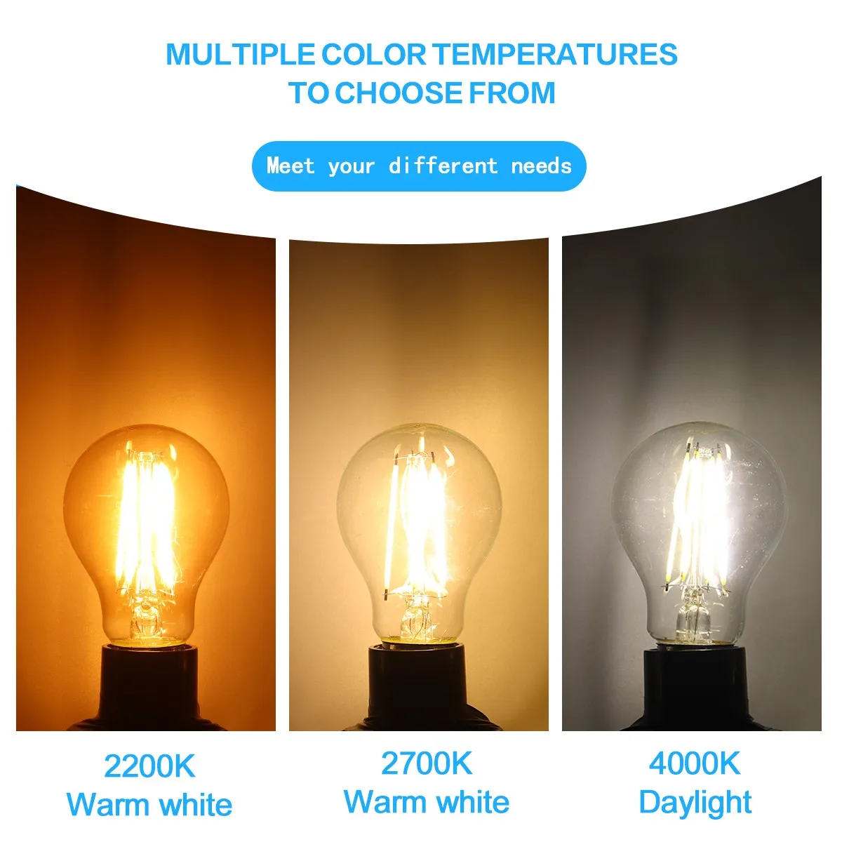 5 قطع مصابيح إديسون كلاسيكية E - مراجعة Vintage Lighting Decor وسعره