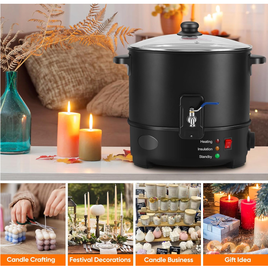 الاتحاد الأوروبي الولايات المت - مراجعة Wax Melter Electric وسعره