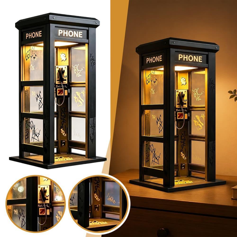 مصباح طاولة على شكل كشك هاتف ل - مراجعة Lighting Decor For Home وسعره