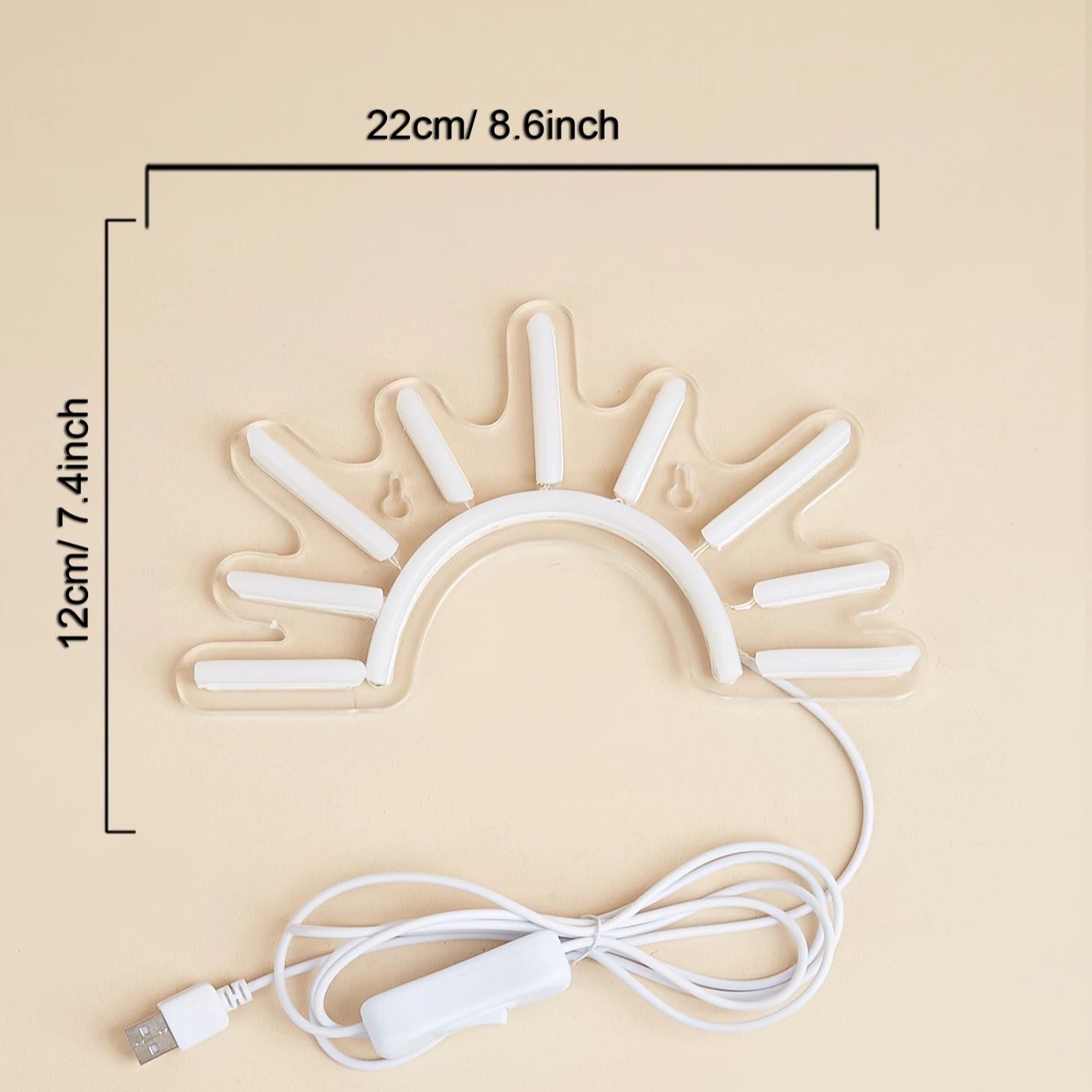Chi-Buy 1 قطعة شروق الشمس شكل  - مراجعة Lighting Decor Sunrise وسعره