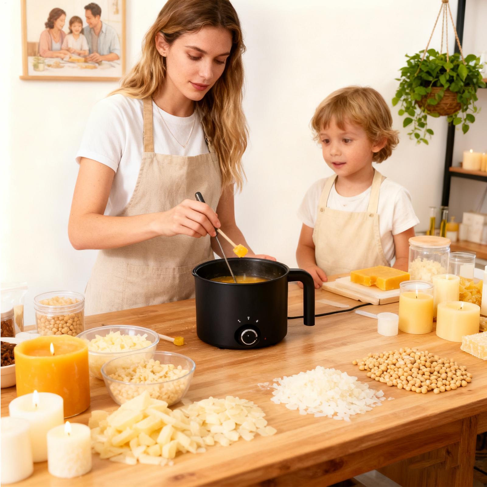 جهاز إذابة الشمع الكهربائي سعة - مراجعة Wax Melter Electric وسعره